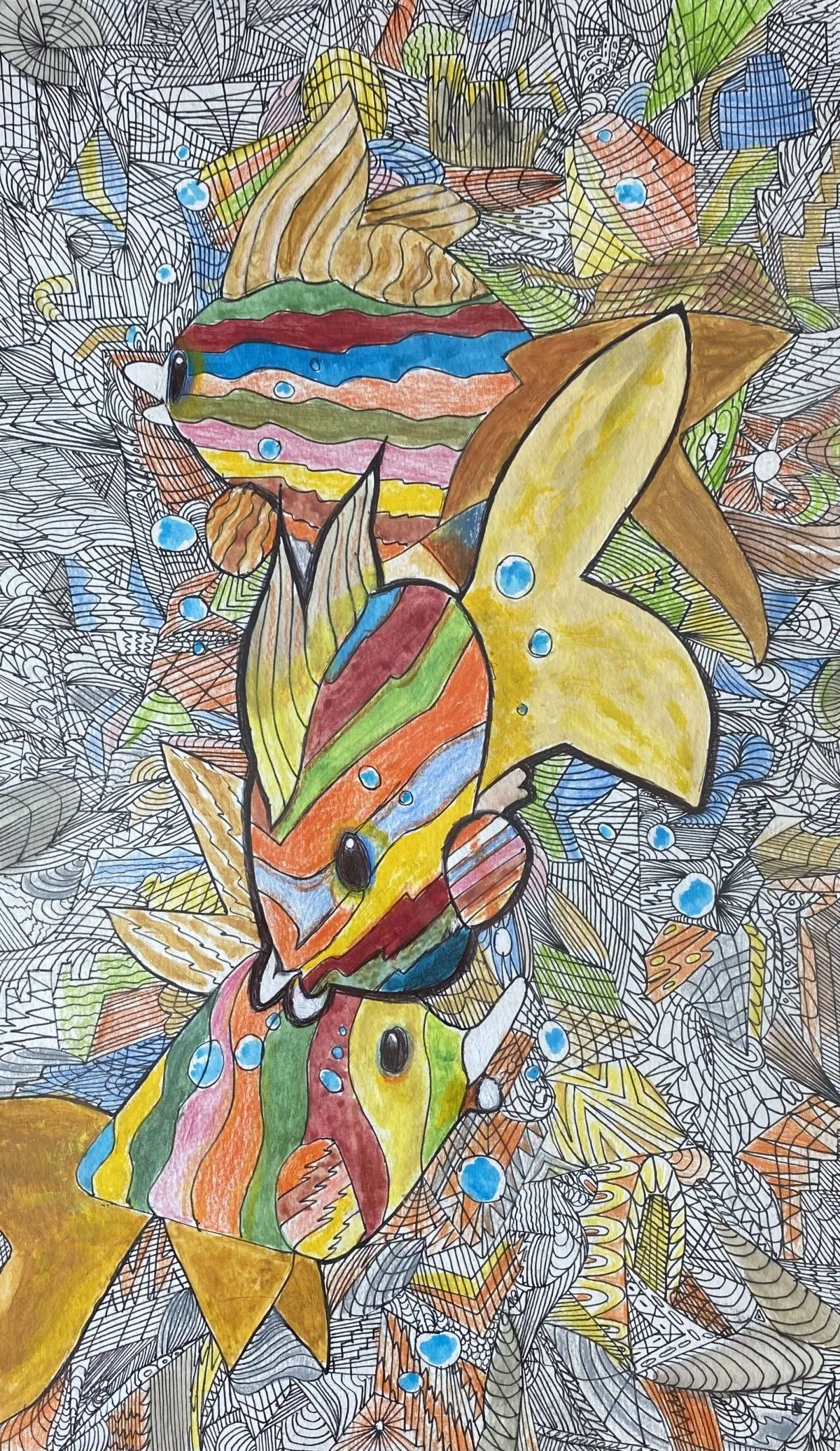 Very Fishy, œuvre de Denis Roucau