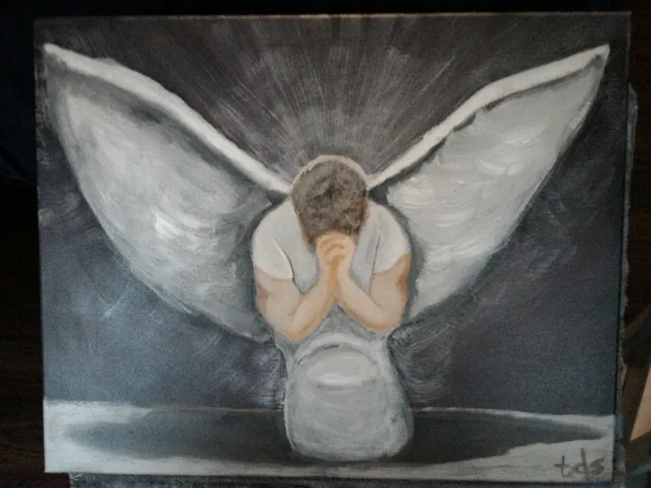 Tears in heaven, œuvre de Taryn Simpson