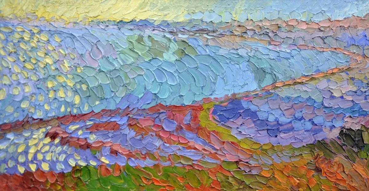 Tuzla. The Kerch Strait, œuvre de Olga Bezhina