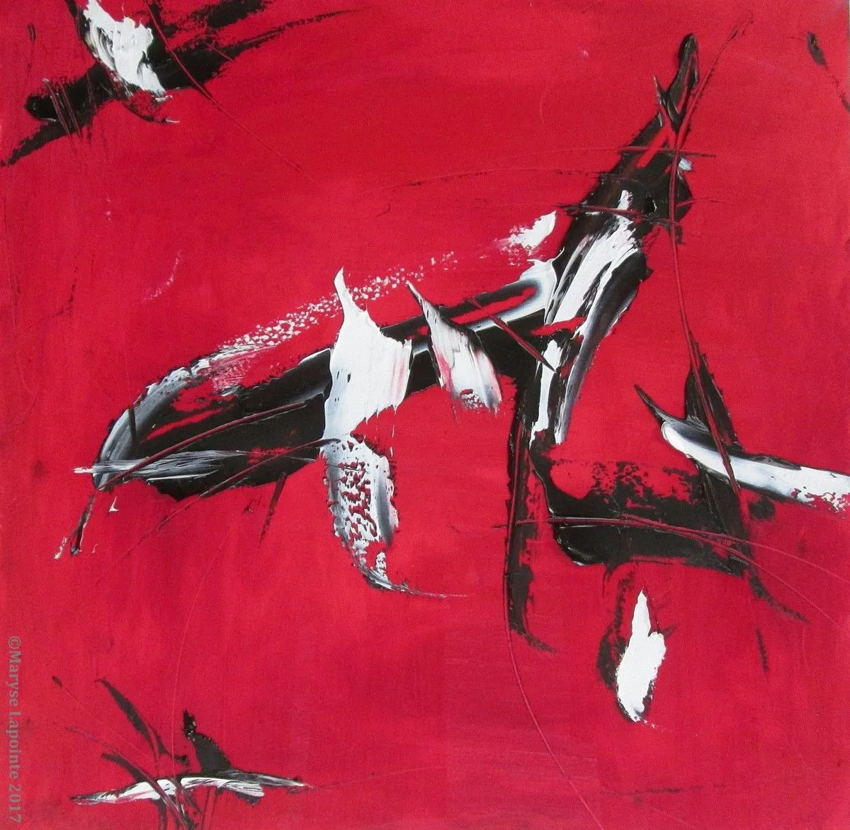 Duetto 2 (vendu/sold), artwork by Maryse Lapointe