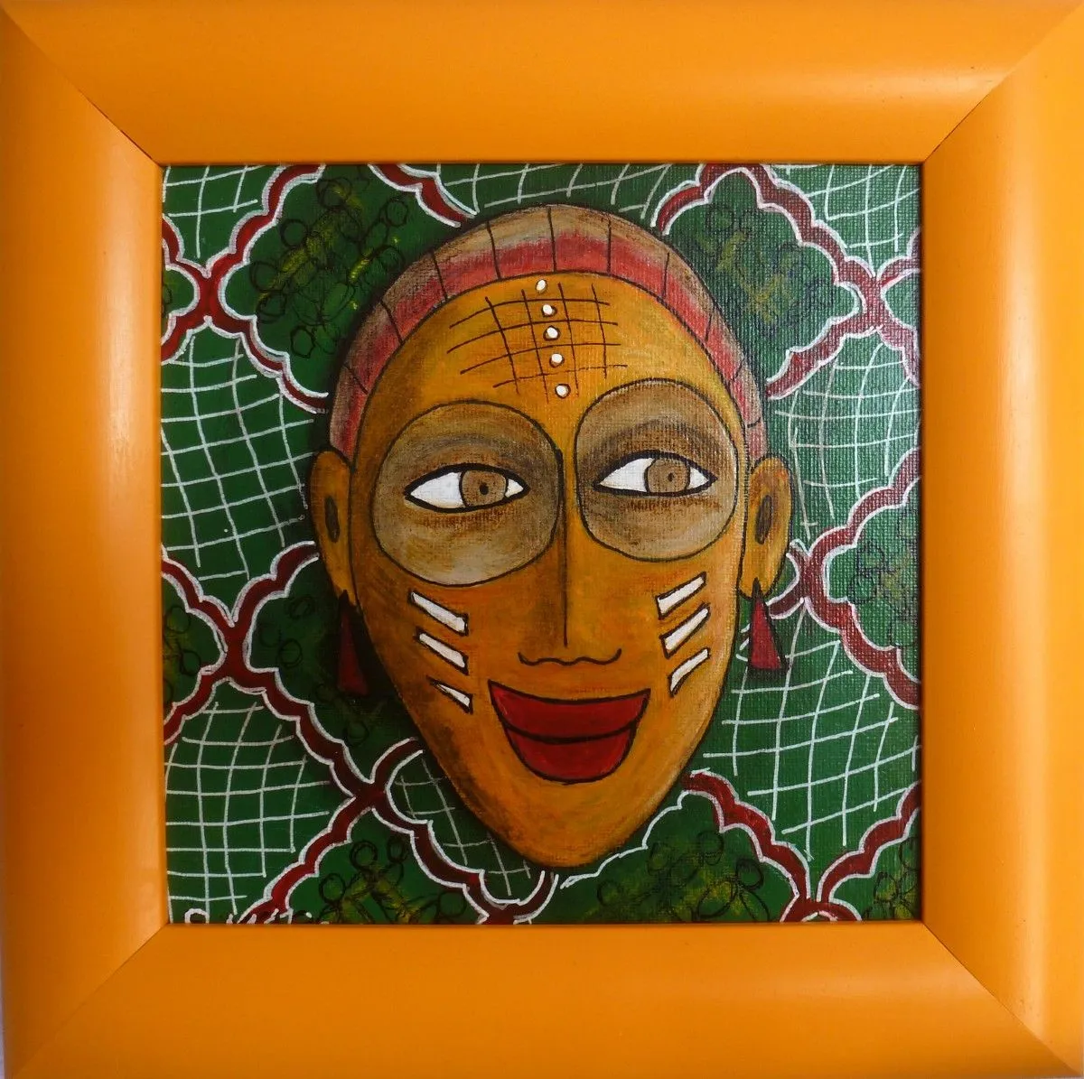 MASQUE AFRICAIN, artwork by Sandrine Mélisse