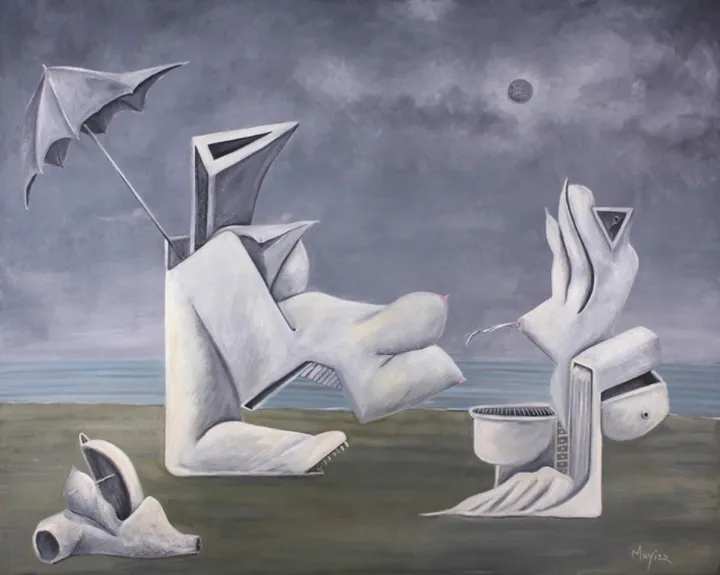 Luna de miel, luna de mar, œuvre de Manuel Mugica