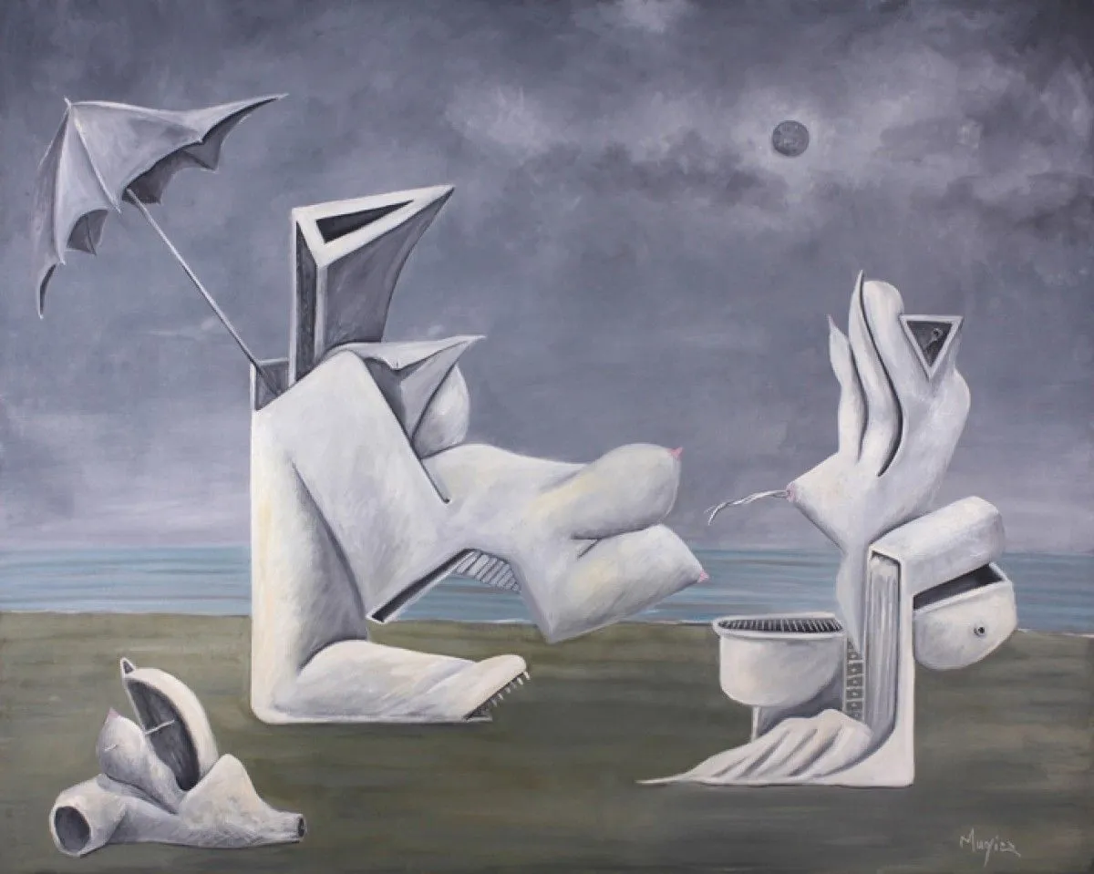 Luna de miel, luna de mar, œuvre de Manuel Mugica