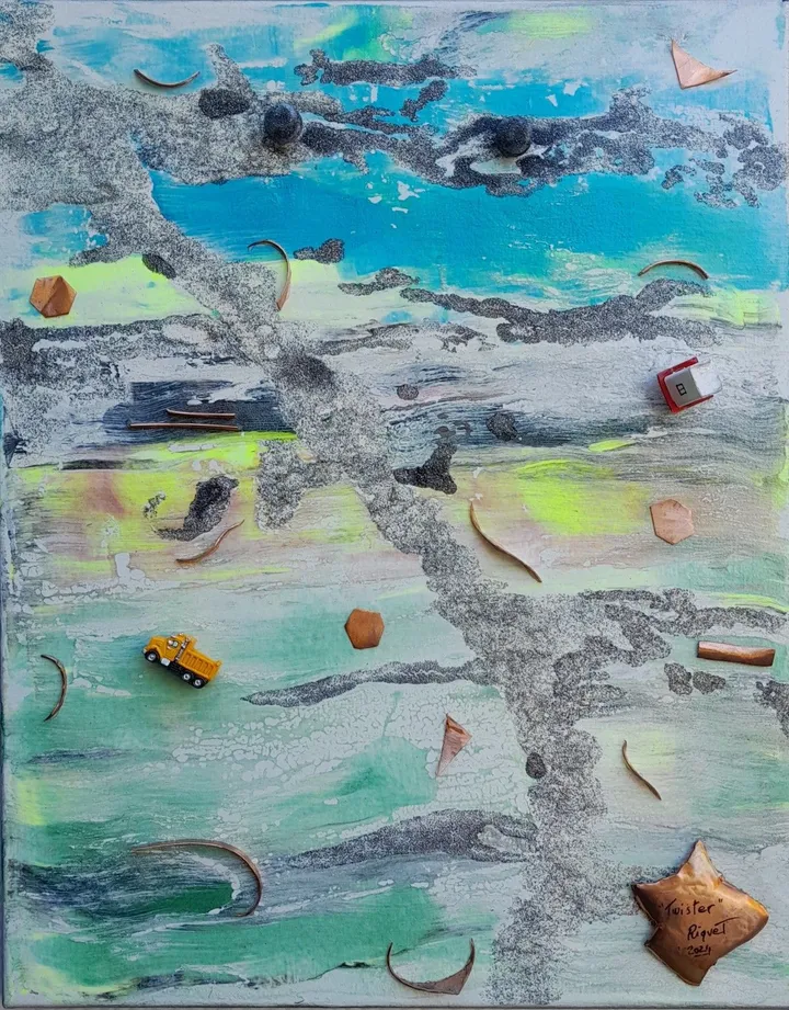 " Twister ", artwork by Faure Riquet