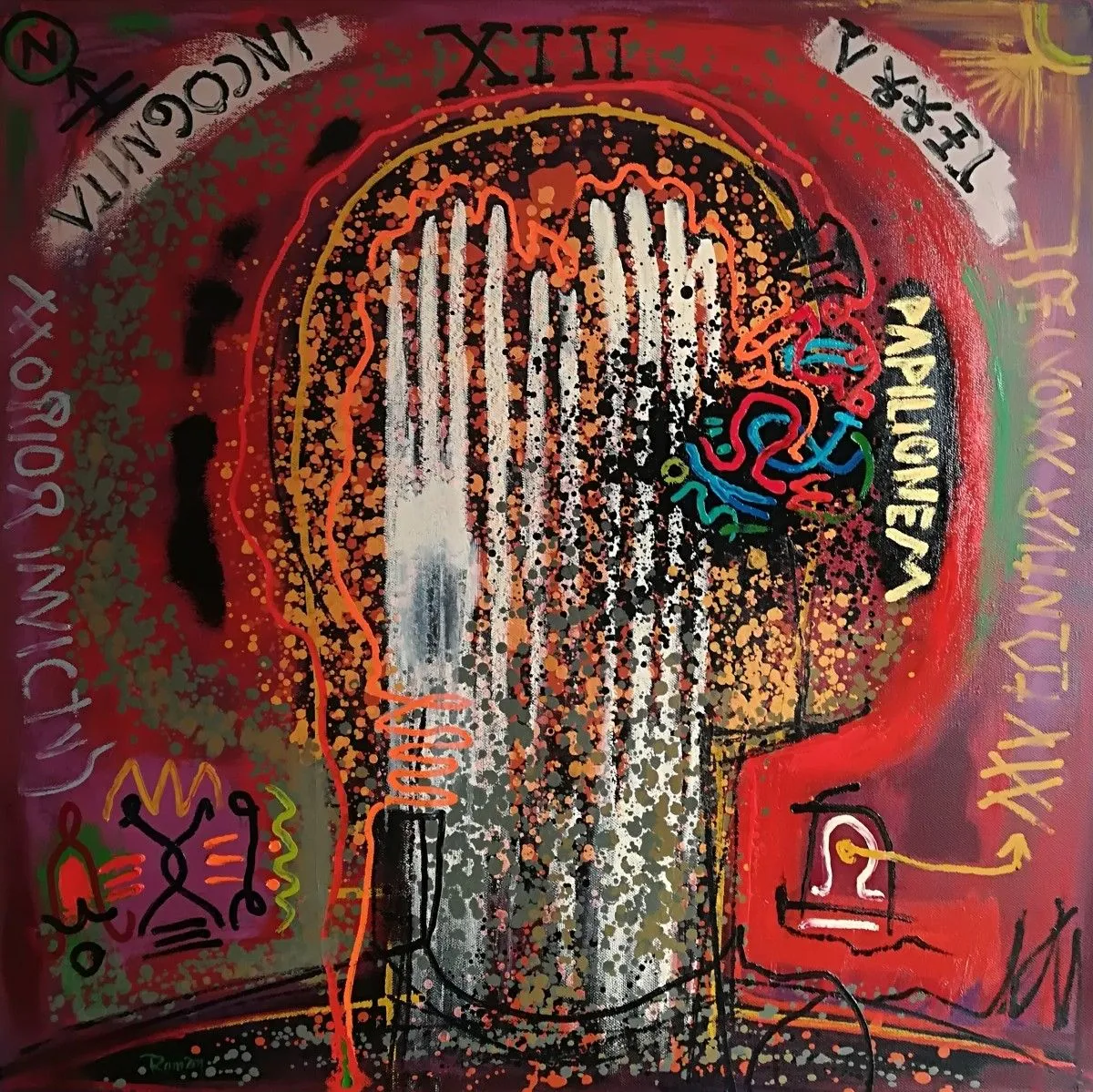Papilionem, œuvre de Sergiu Roman