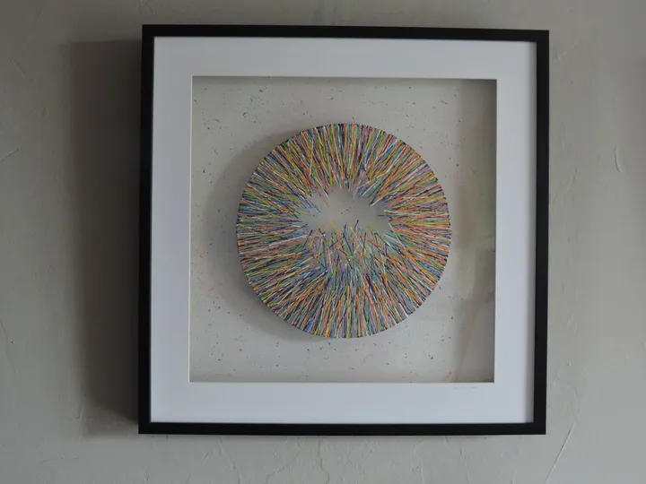Mikado 6, artwork by Rita Vandenherrewegen