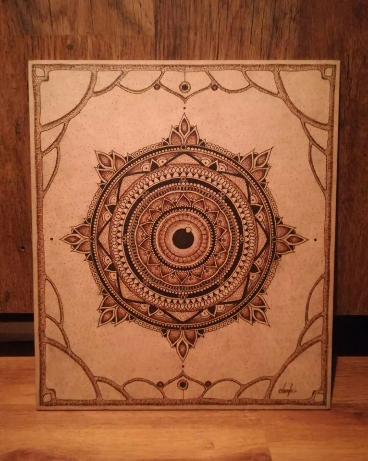 Astral eye of humanity, artwork by Alec Veysil