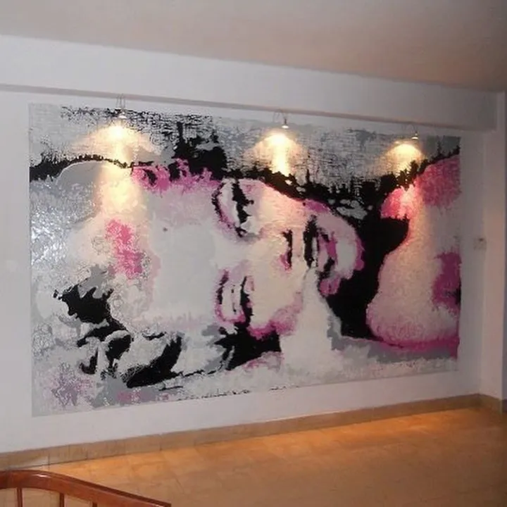 Monroe, œuvre de Stephanie Fonteyn