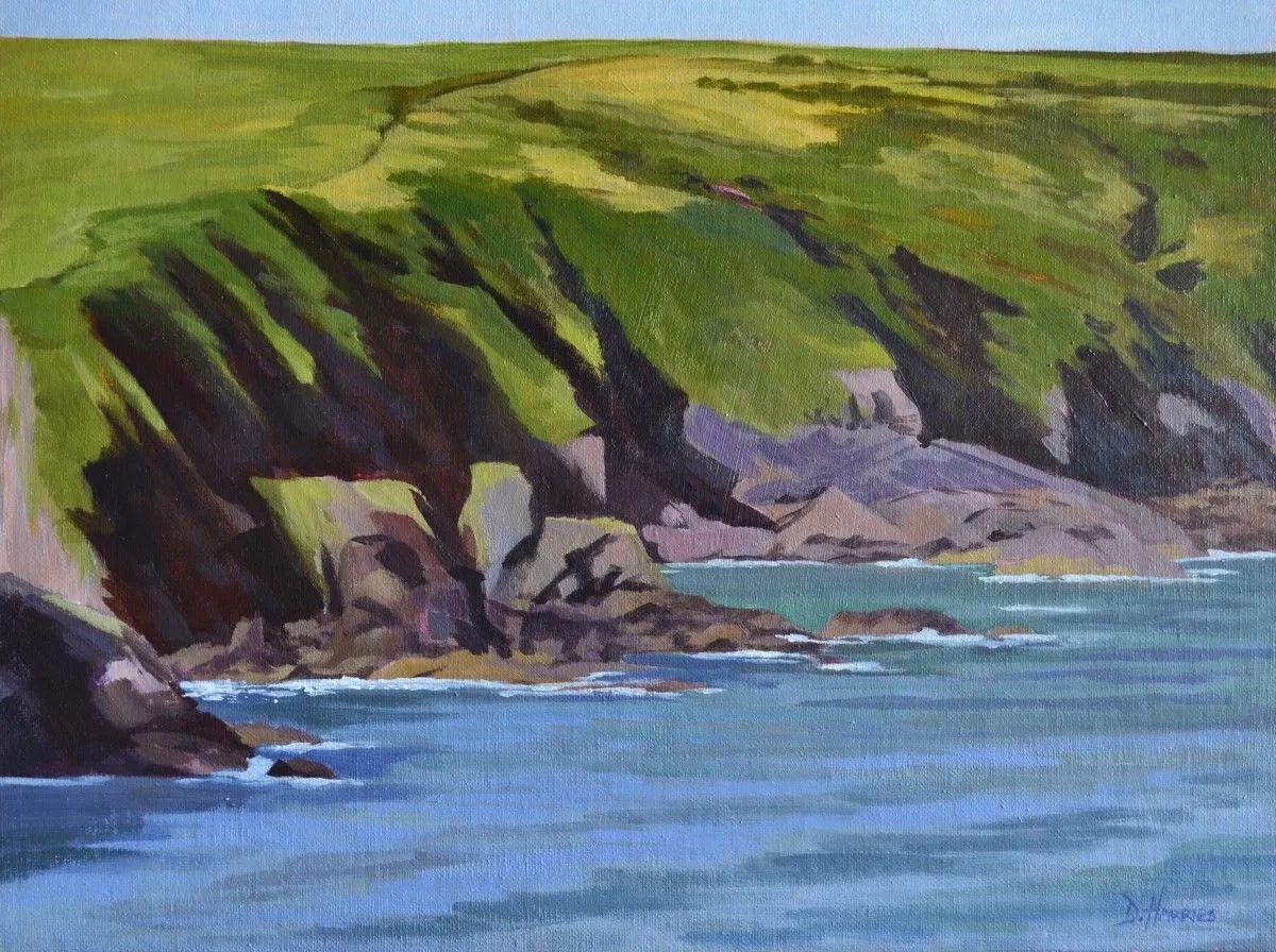 Summer at Stackpole, artwork by Dawn Harries