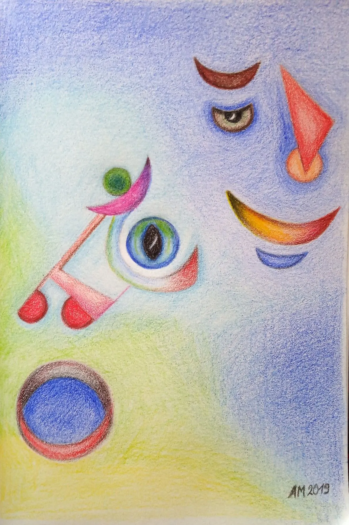 The Other Face - l‘altra faccia, artwork by Anette Maeding
