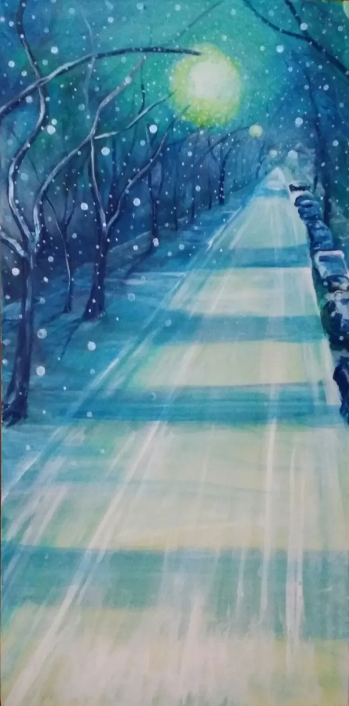 Snow route ban in effect, œuvre de Todd Kasprick