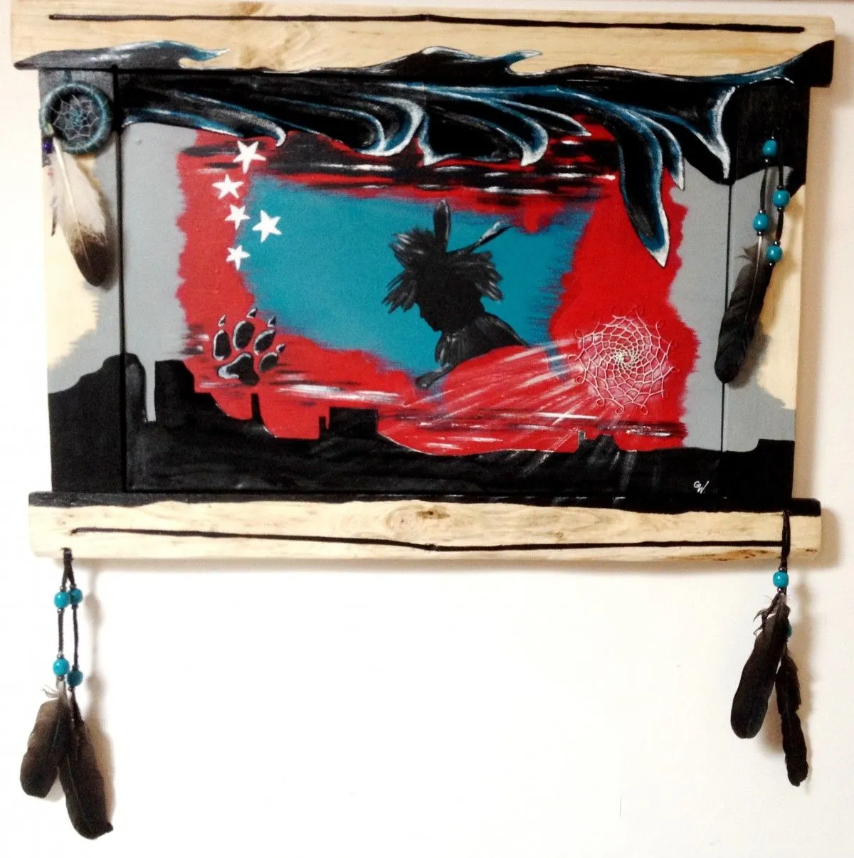 Free Spirit, artwork by Indian Héritage Arts GrayWolf