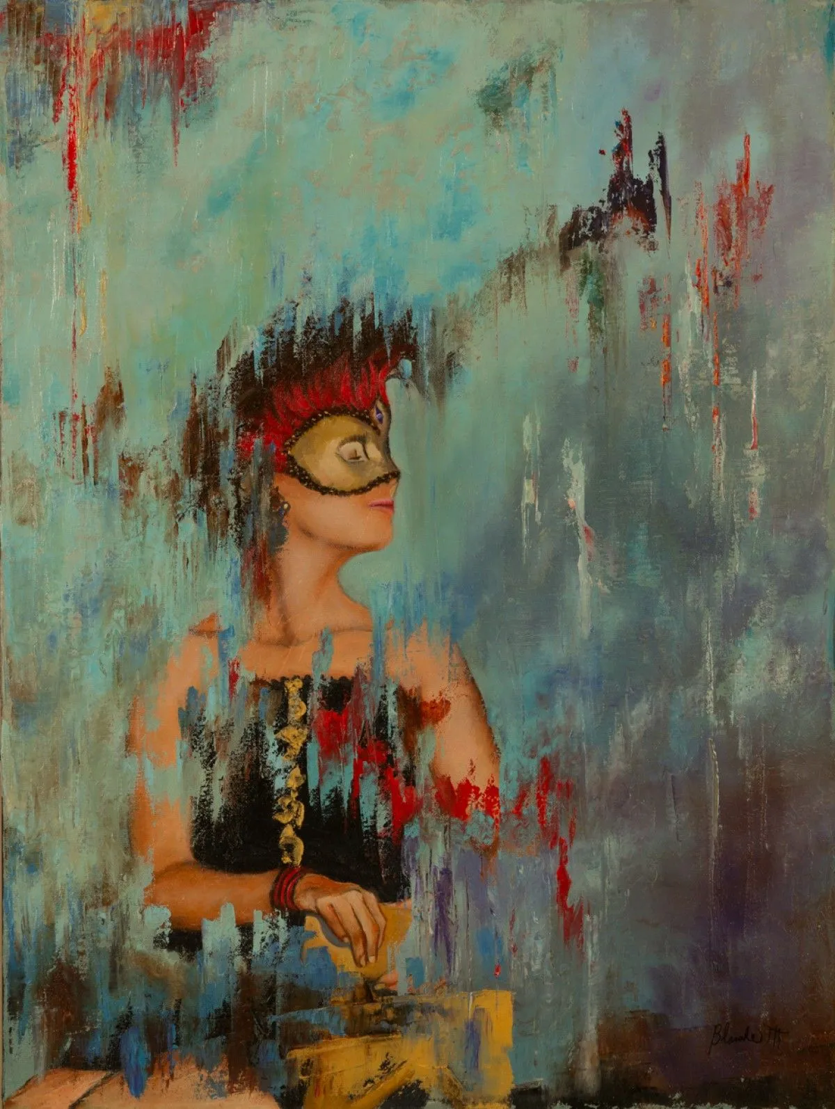Incognito, œuvre de Blanche Gaudreault