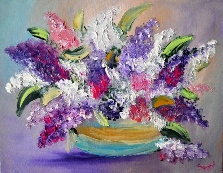 Purple yesterday, œuvre de Stanislava Dimitrova