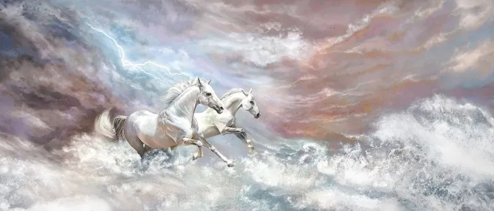 Storm Riders, œuvre de Ganesh Bhavsar