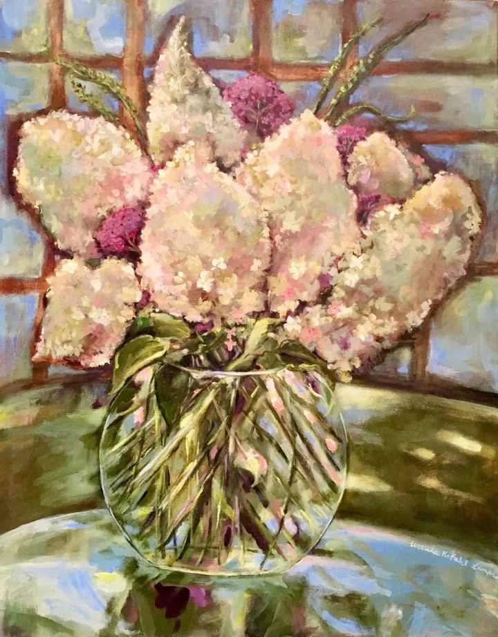 Bouquet From Gerry, artwork by Ursula Lampron