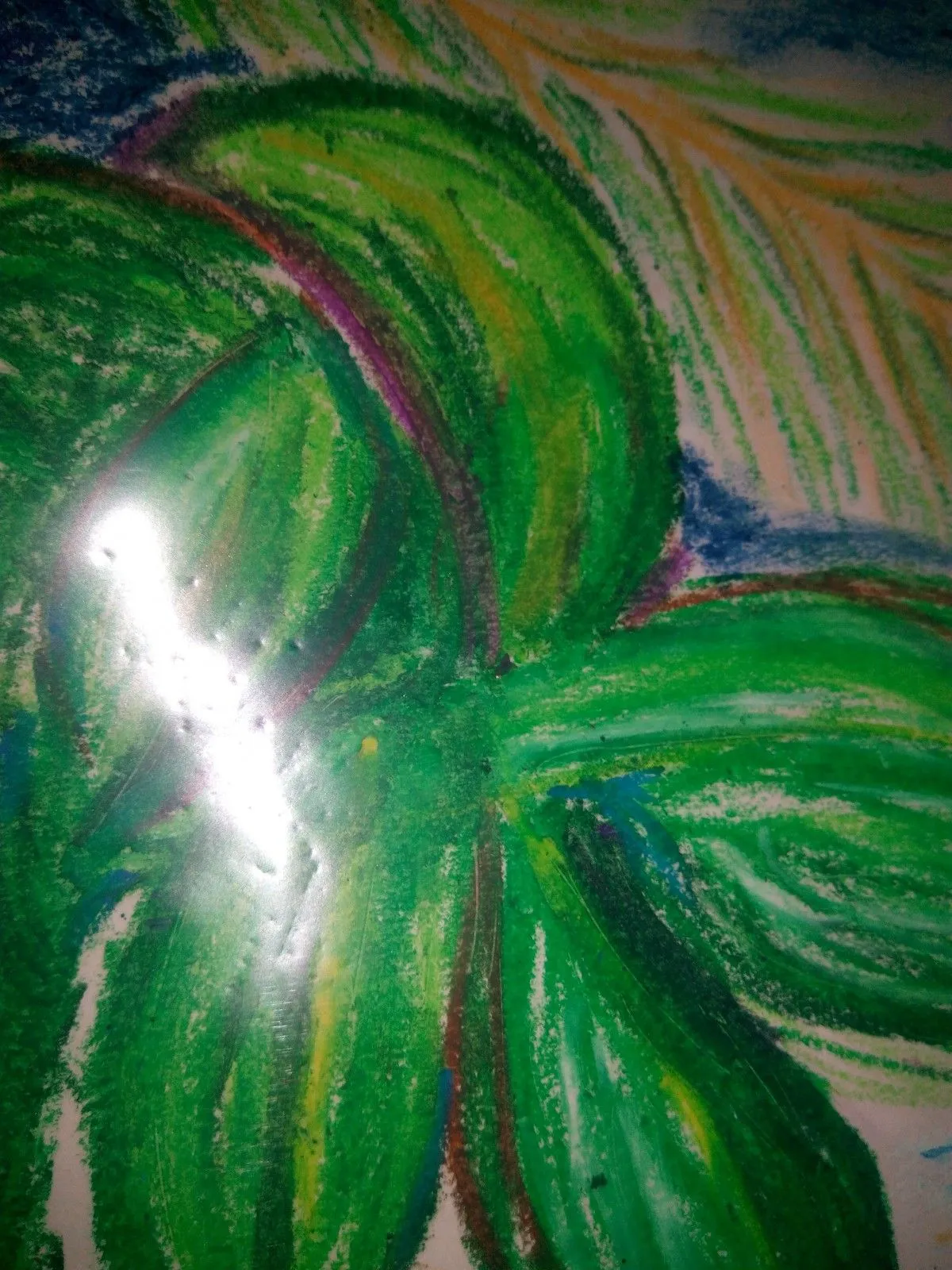 Seychelles grass, artwork by Tanguy Bambier