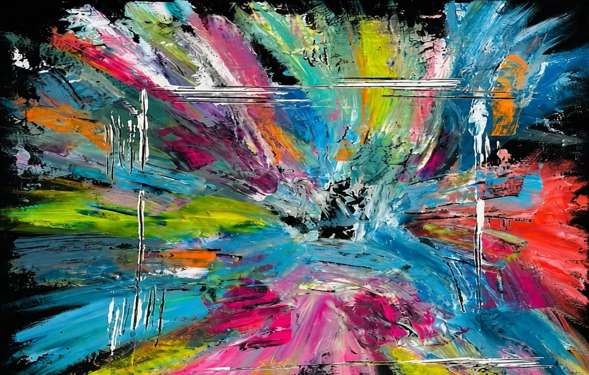 Burst Beyond, artwork by Fati ESS