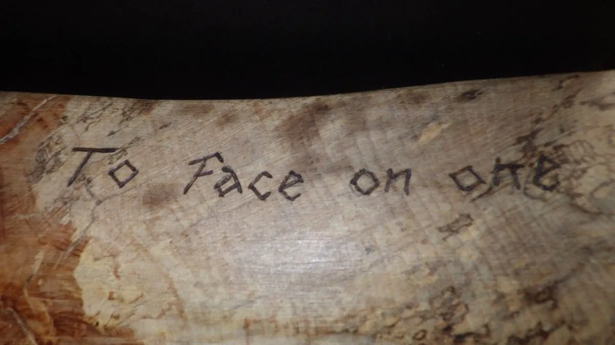 To Face on One ( Two thousand one), artwork by Pierrick Kervaut