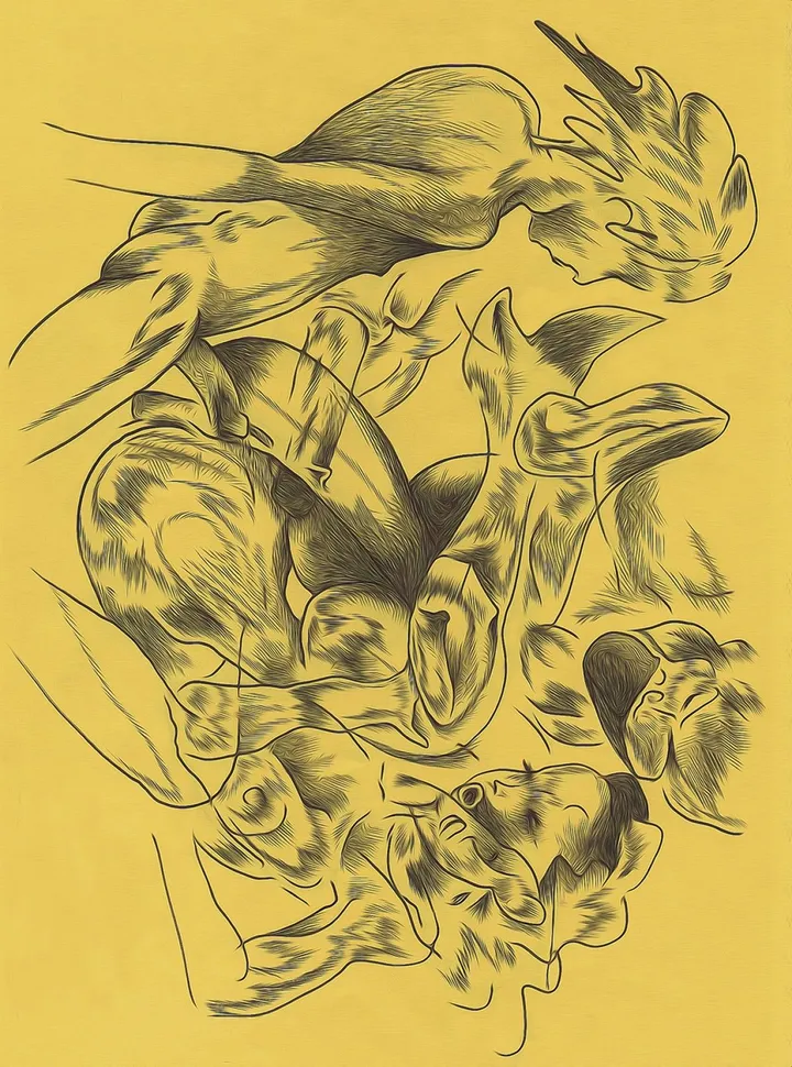 7, artwork by Laura H