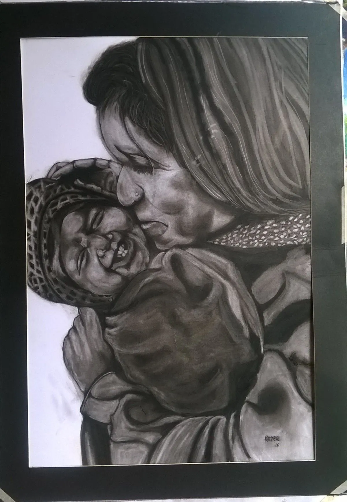 Smiles, artwork by Kezia Nduta