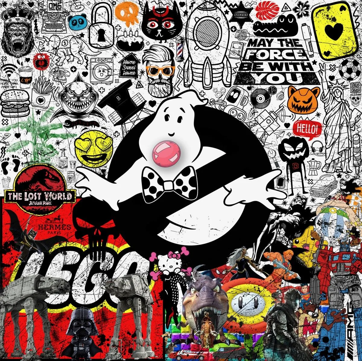 + Tableau 4 +, artwork by l.e.y.o.y