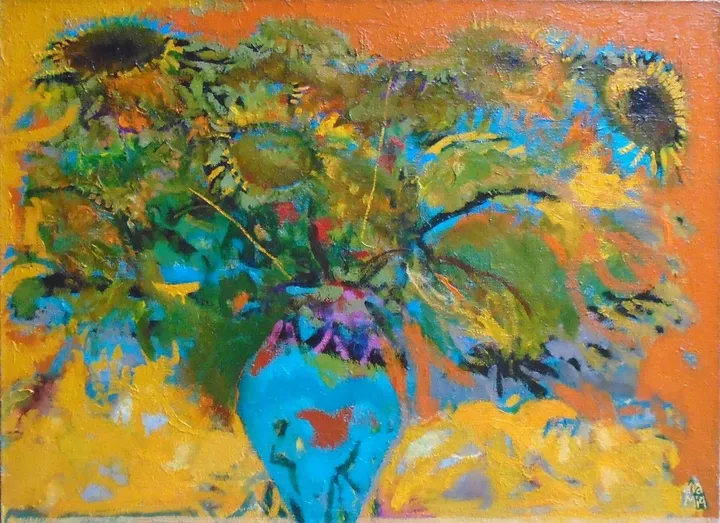 Sunflowers, œuvre de QGallery