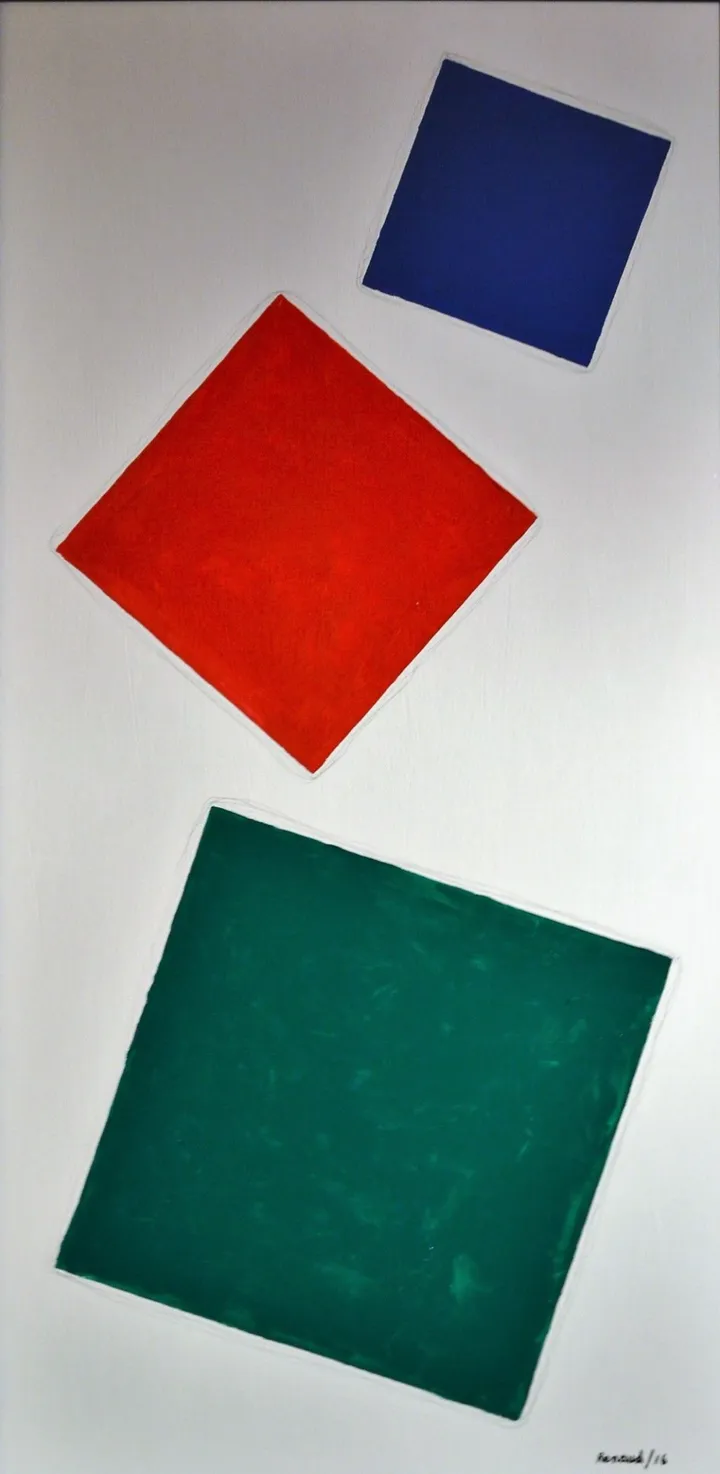 Composition 16-22, artwork by Marcel Renaud
