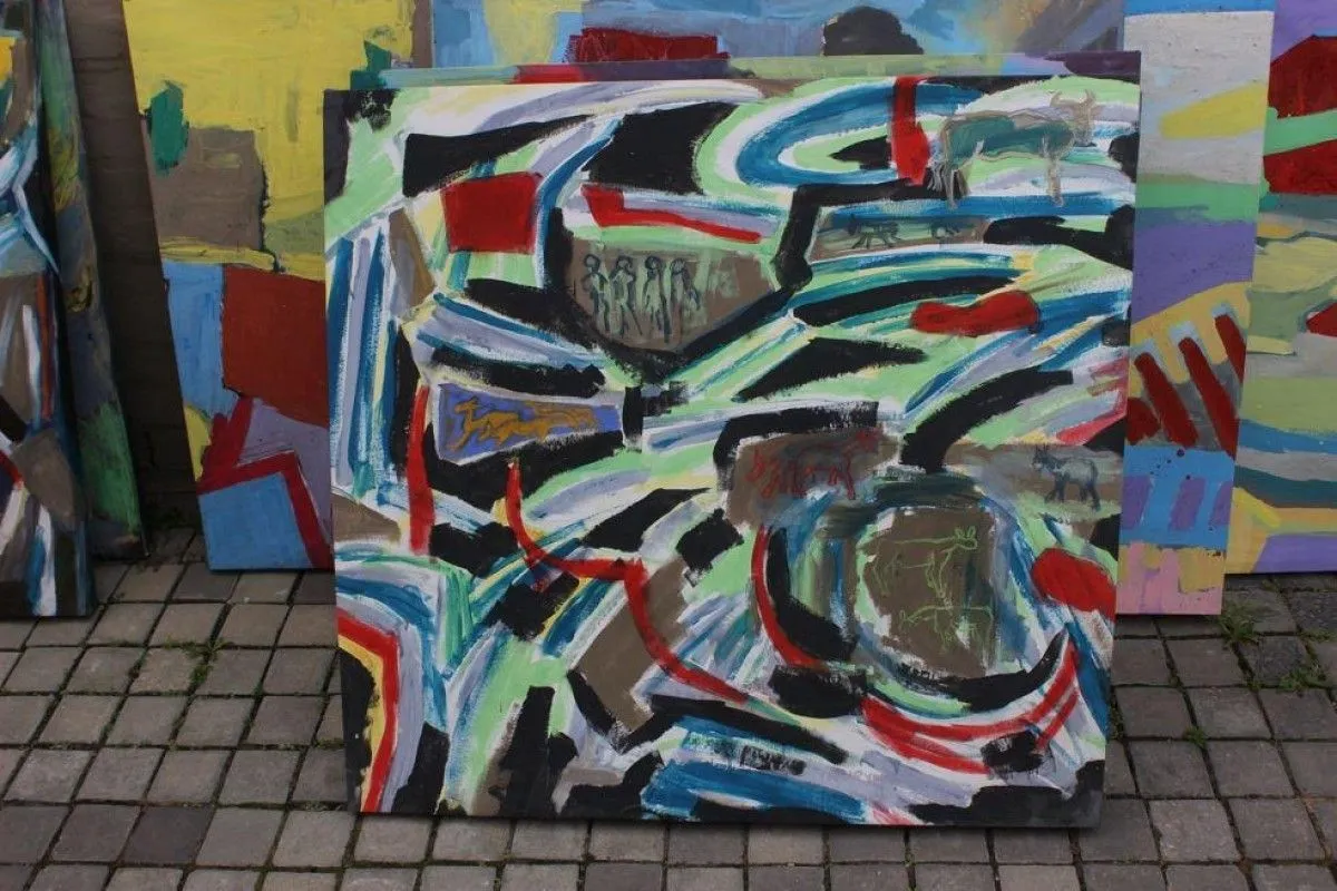 African thoughts, artwork by artinfinately art conceprion