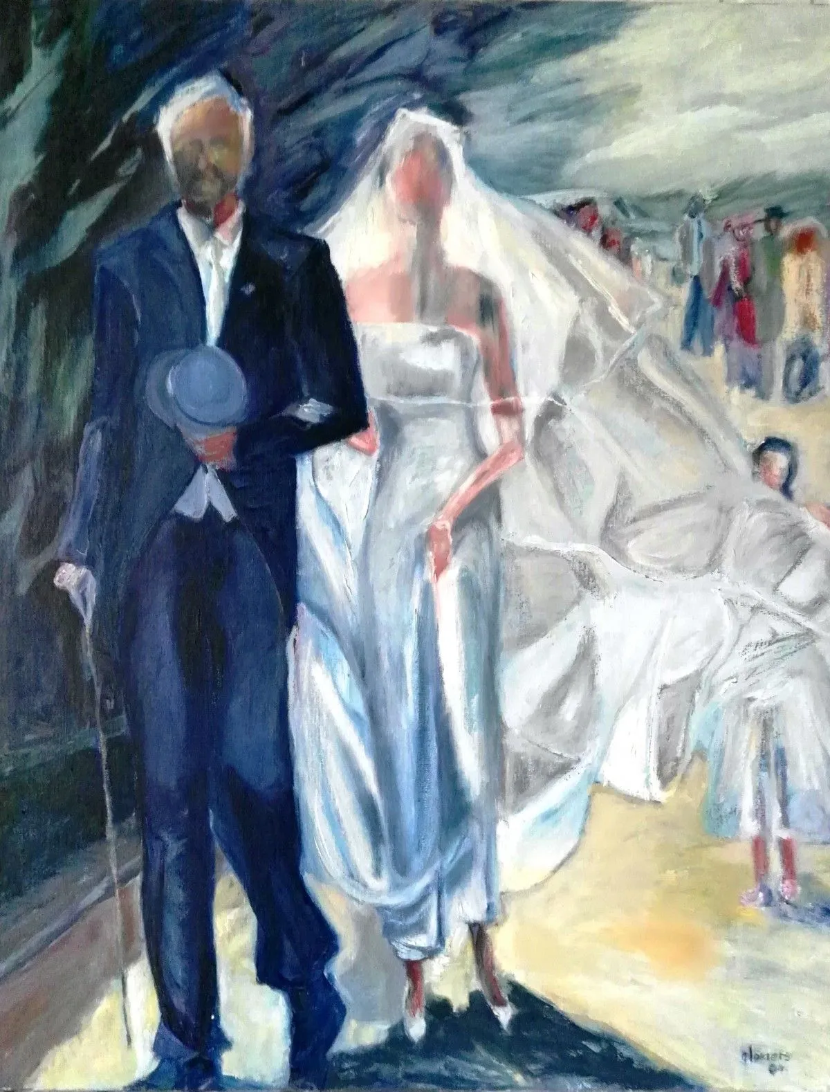 Mariage, artwork by gabriel loriers