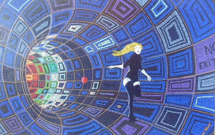 NO EXIT, artwork by luc Pradel