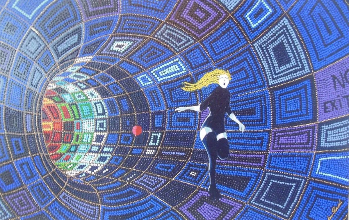 NO EXIT, artwork by luc Pradel