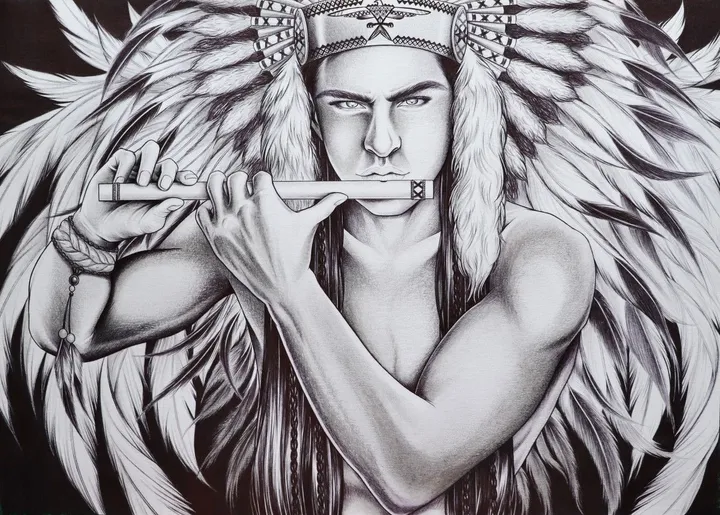 Wild heart untamed, œuvre de Grinh VU