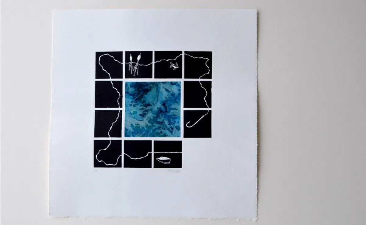 « Entre vents et marées », œuvre de Emmanuelle Breton