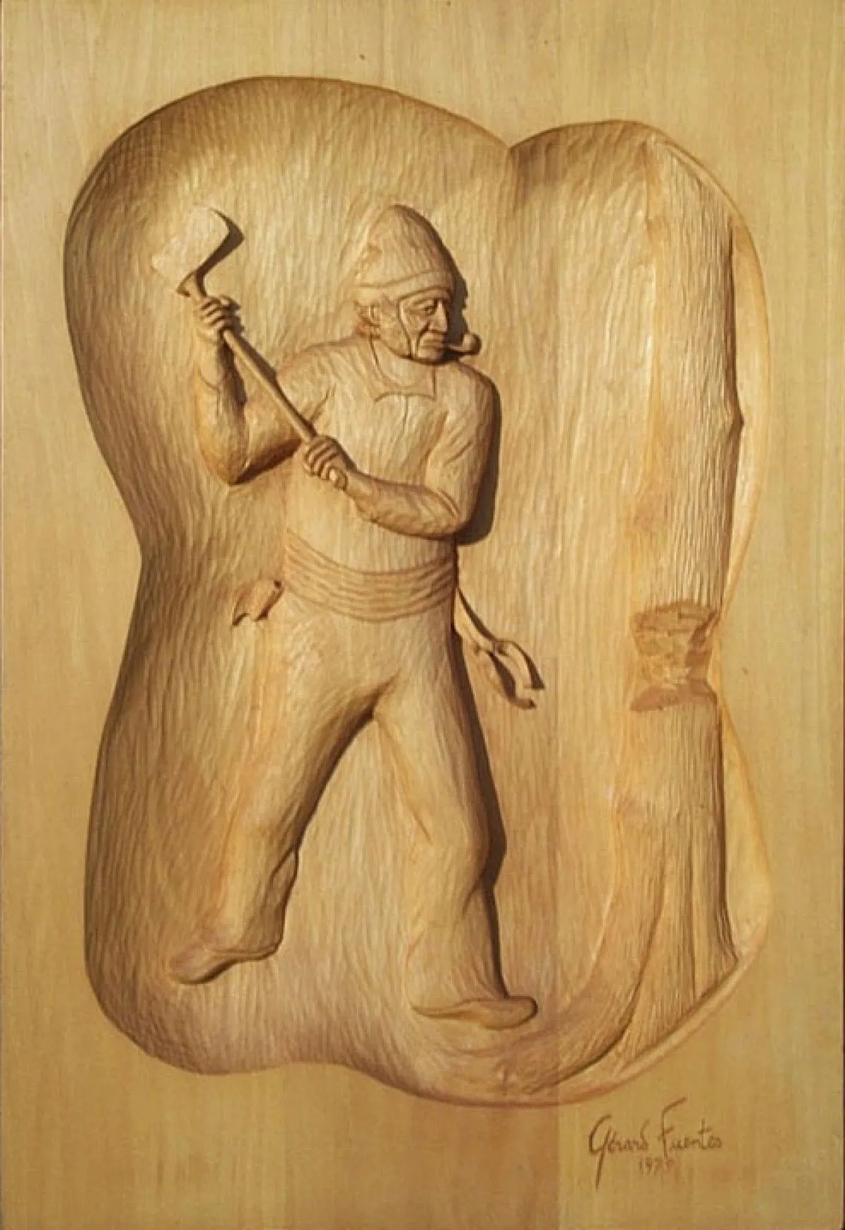 Le Défricheur, artwork by Gérard Fuentes