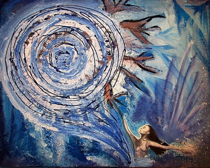 Cosmic illusion, œuvre de Elisabeth Lesguillier