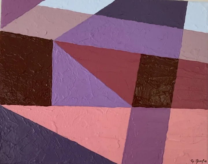 purple rain, œuvre de guenael revel