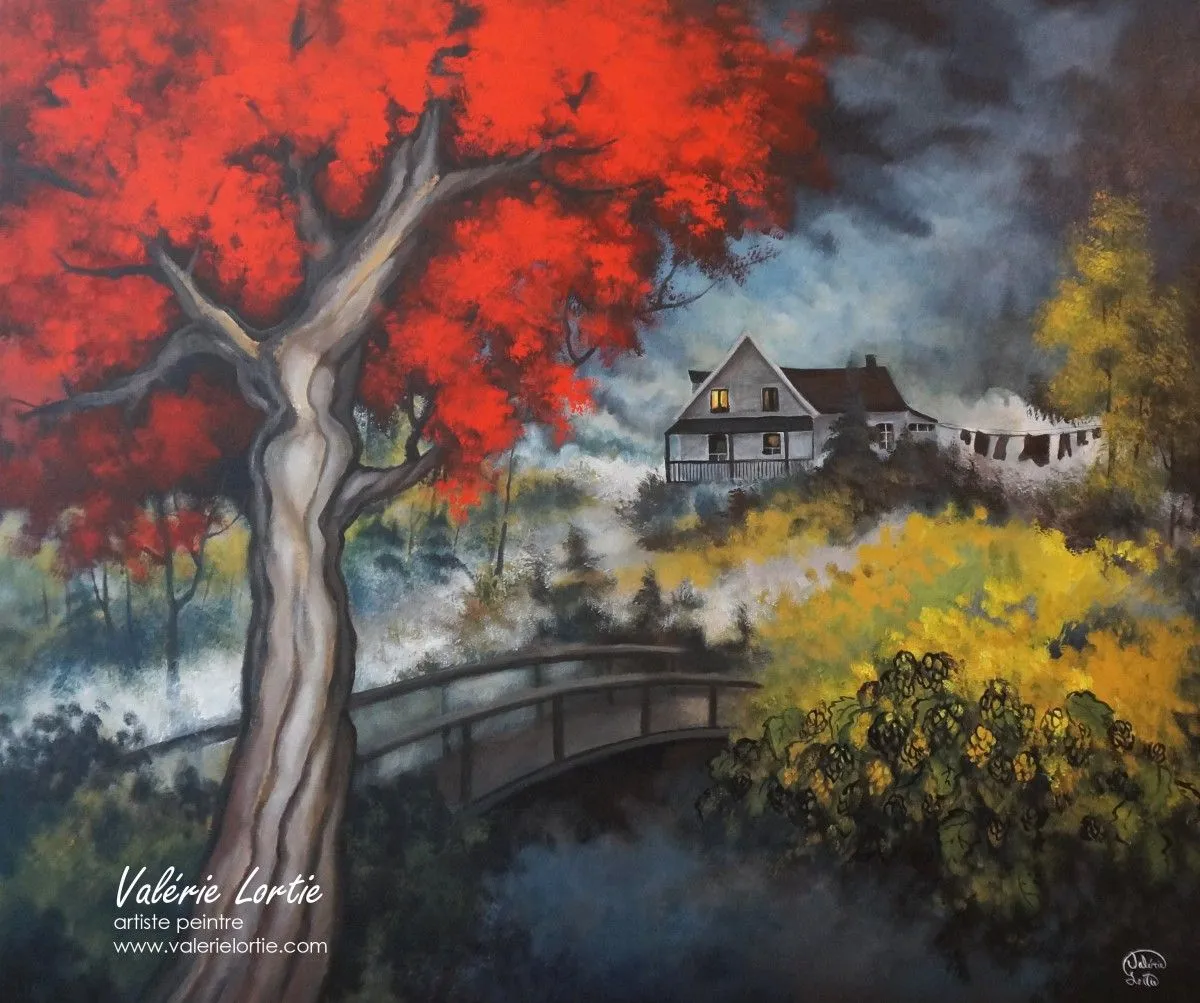 Le temps d'un solstice..., artwork by Valérie Lortie