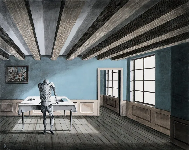 Dilemme, artwork by Manuel Brs-One