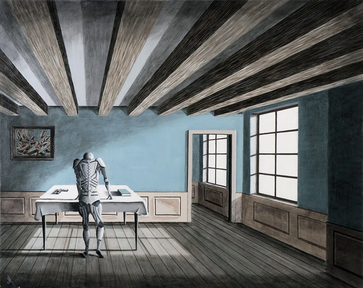 Dilemme, artwork by Manuel Brs-One