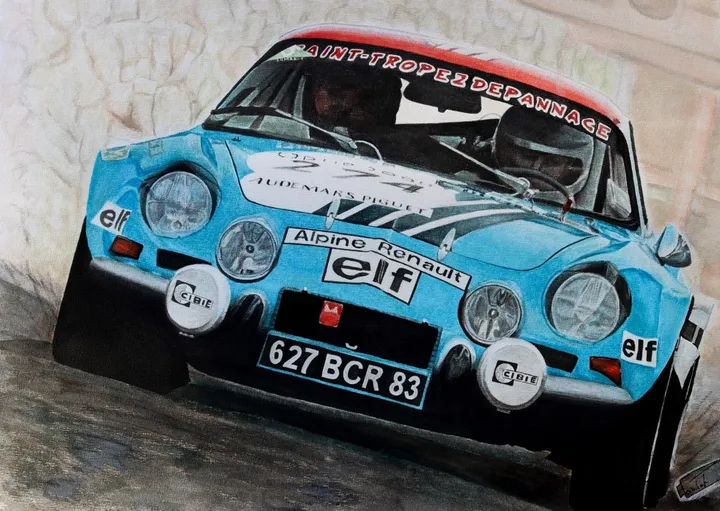 Alpine, artwork by Eric PAWLAK