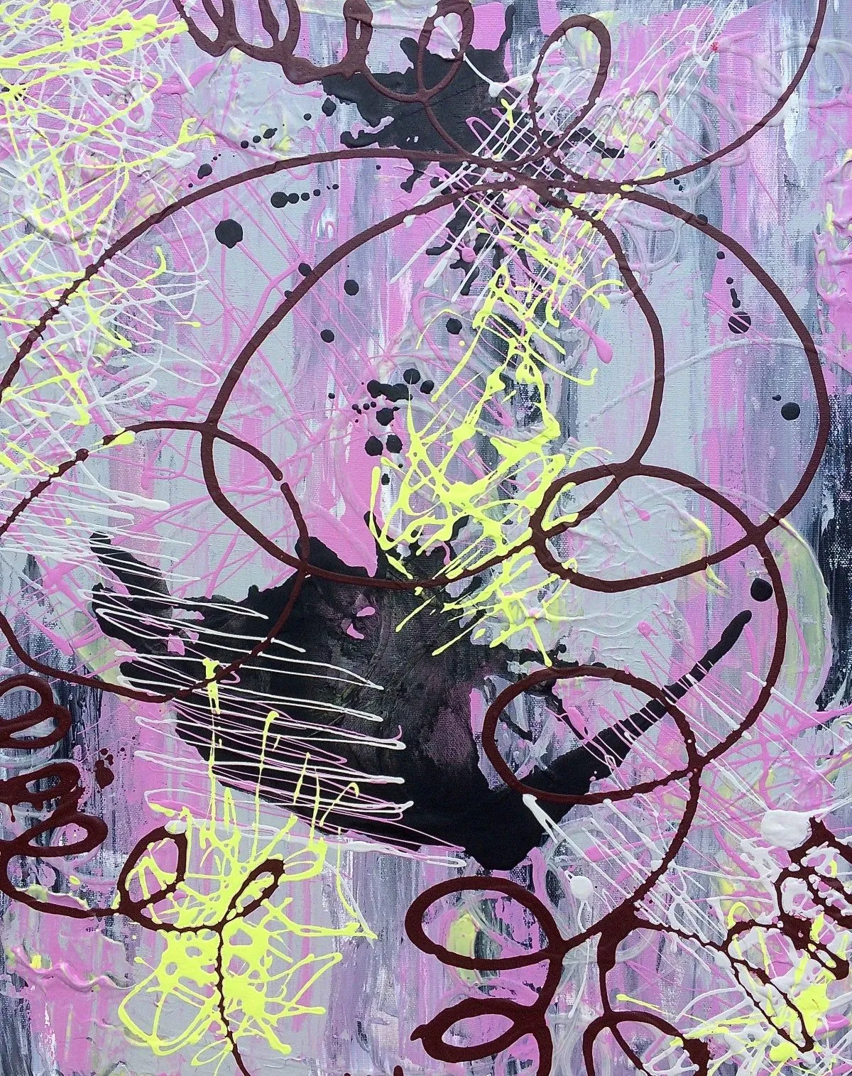 Black wax, artwork by Gabrielle Paquette
