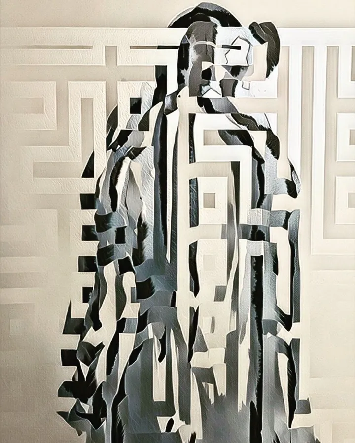Figura 3340, artwork by Fausto Cantu