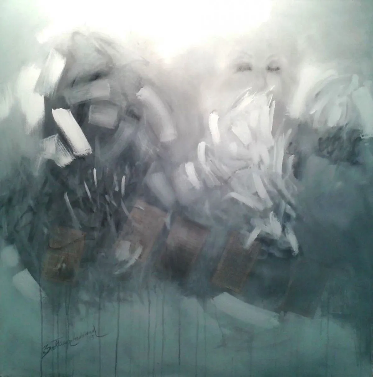 Schyso, œuvre de Mohamed Bakkour