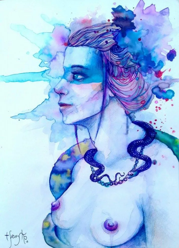 ELLE, œuvre de Francisco (TJEZKO) Hernandez