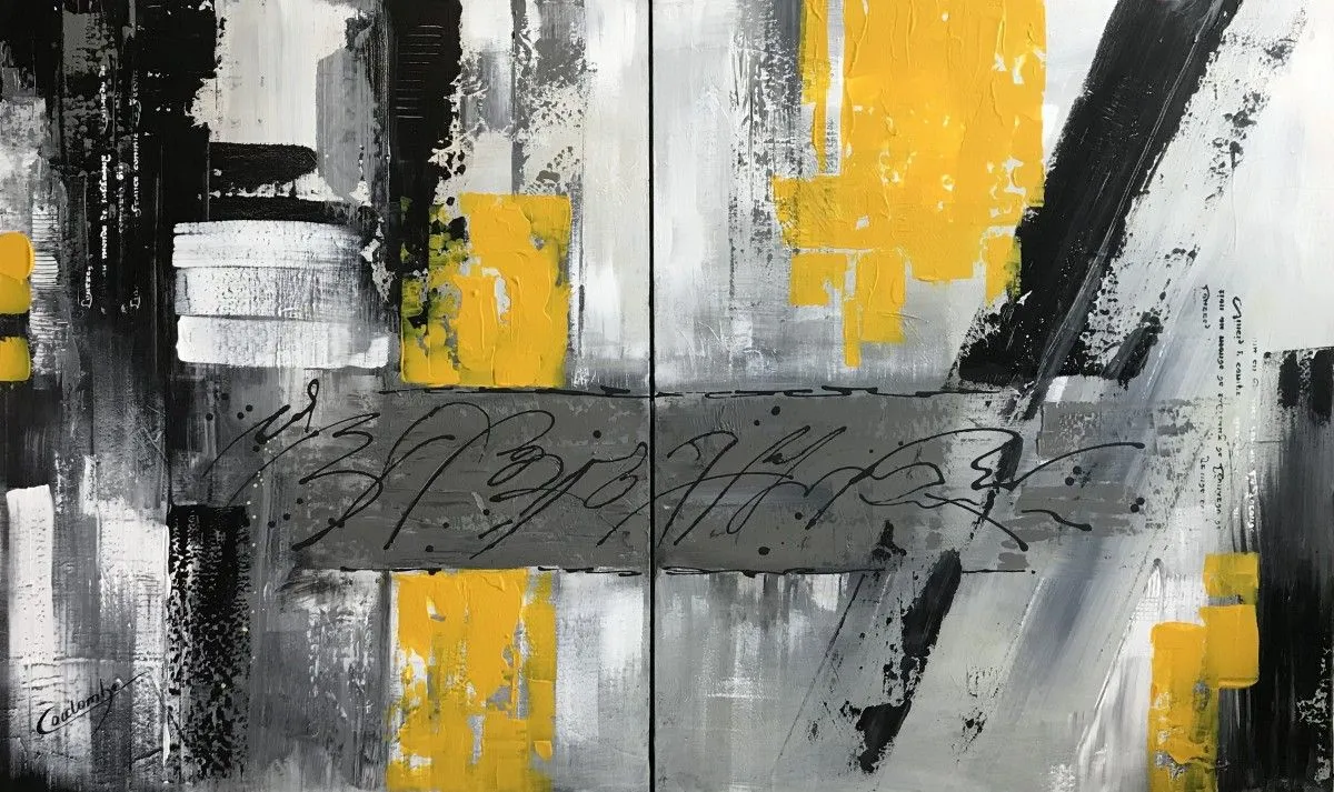 Jamais un sans l’autre, artwork by Louizel Coulombe