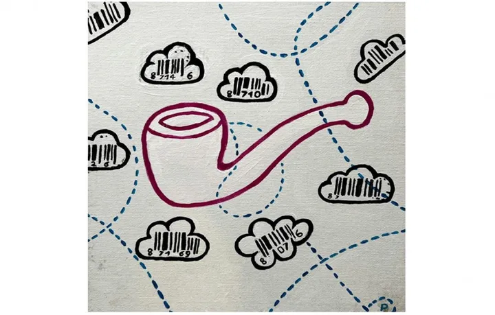 the pipe, œuvre de philippe van goethem