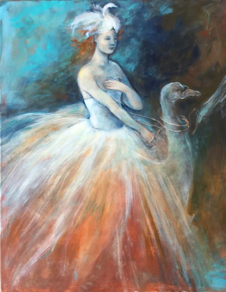 Lesse le passer, artwork by Ursula Lampron