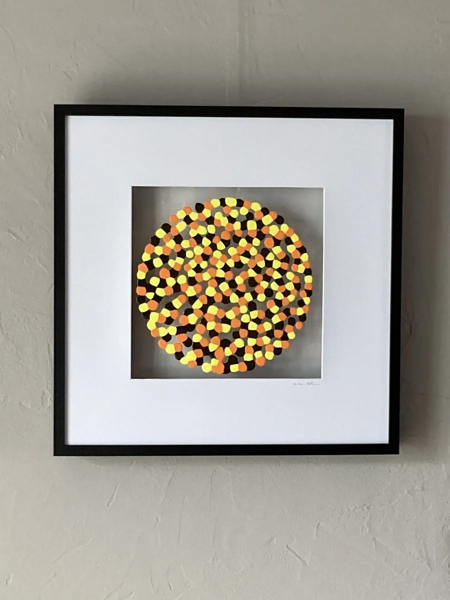 Mosaïque, œuvre de Rita Vandenherrewegen