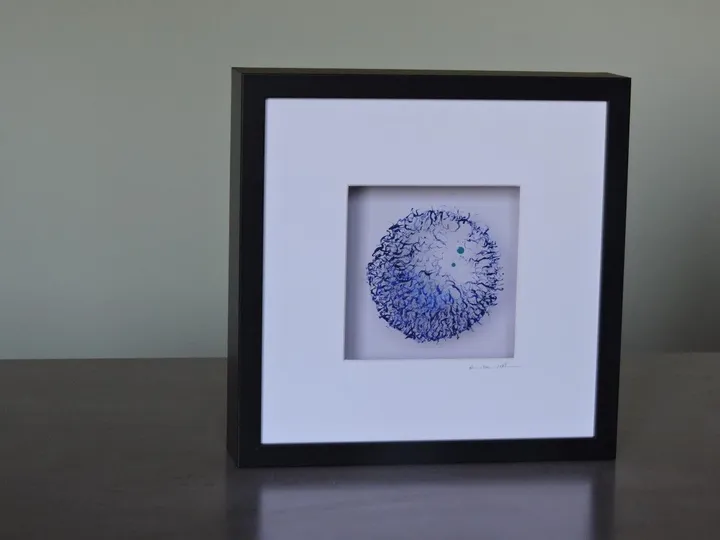 Trilogie " Tout est possible 3 ", artwork by Rita Vandenherrewegen